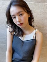 ミディアムヘア/レイヤースタイル/20代30代40代/銀座日本橋