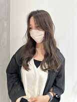 ヨーク(YOKE)&nbsp;YOKE ミルクティーブラウン顔まわりレイヤーロングブリーチなし