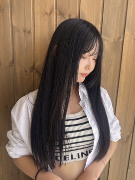 ビビバイベル(BiVi by BHEL) グレージュミルクティーベージュカラー韓国レイヤーカット桑名