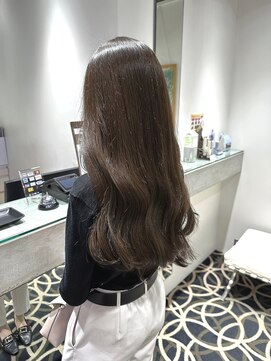 ビーハイブ 一番町店 アヴェダ(BEHIVE) 大人可愛いオリーブベージュ