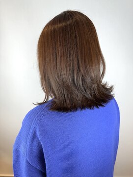 ヘアデザイン アンジェロカフェ(Hair Design Angelo cafe) 外ハネくびれレイヤー♪