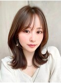 ＊20代30代40代◎小顔シースルー前髪レイヤーカットくびれヘア