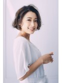 ジェンダーショート×アッシュブラウン