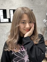 オルズ 渋谷(ALLZ)&nbsp;ミルクティーダブルカラーハイトーンケアブリーチケアカラー