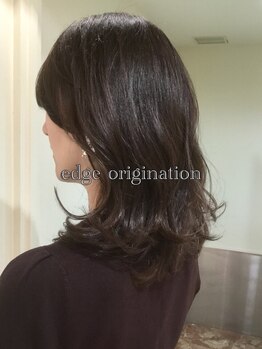エッジ オリジネーション 梅田店(edge origination)の写真/【大阪梅田】顔周りのカットはお任せ！丁寧なカウンセリングであなたの魅力を最大限引き出す◎