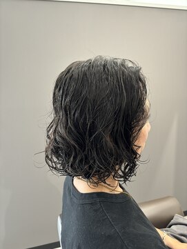 ネクサス(nexus) メンズミディアムパーマ色気波巻きスパイラル