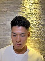 アールドボーテ 理容室(R de Beaute) 銀座　バーバースタイル　アイロンパーマ