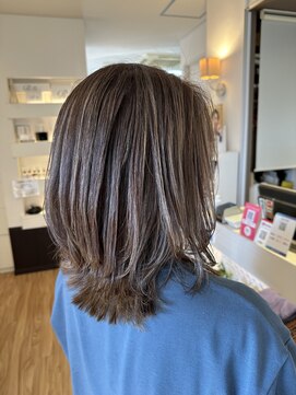 ルシード スタイル レクラ 栄生店(L'UCIDO STYLE L'eclat) 白髪ぼかし