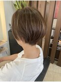 ハイライトカラー　シークレットハイライト　脱白髪染め