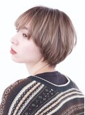 20代30代大人可愛い★小顔ボブ丸みショート