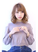 20代30代40代50代ボブルフネビージュ小顔ワンレンショート
