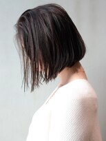 シオン(shion)&nbsp;ワンレン小顔秋色オリーブカラー透明感カラー_ba360642