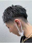 アップバングショート