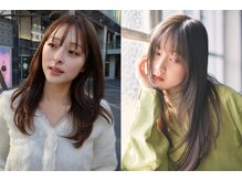 韓国ヘアや似合わせカット、レイヤーカットが得意なサロン、一人ひとりにぴったりなスタイルを提供します☆