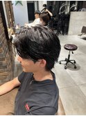 30代40代メンズセンターパート清潔感ビジネス好感度モテ髪