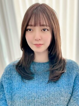 ネオリーブ クーロ(Neolive curro) 韓国前髪顔周り×ローレイヤー　　美髪/イメチェン