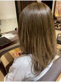 ハニーベージュ/レイヤーカット