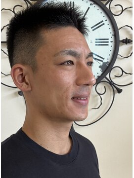 ヘアージン 野々市(hair Jin) ソフトモヒカン+ルーツセニング