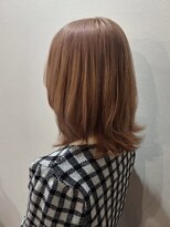 ノワ 三鷹店(Nowa)&nbsp;ミルクティーカラー×外ハネ