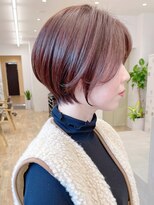 Say.イメチェンショートボブ外ハネボブ美髪ワイドバング表参道