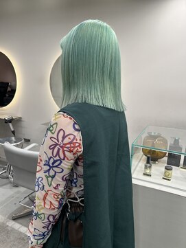 ソル ジングウマエ(SOL JINGUMAE) ☆ミントカラー/ボブ/ハイトーンボブ