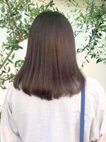 リリー(Rilie)&nbsp;セミロング/顔周りレイヤー/透明感/ナチュラルブラウン