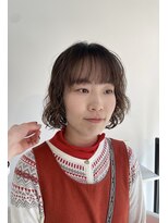 【上條実織】スタイリング簡単◎ボブパーマ