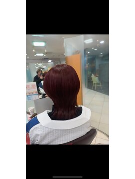 アース 津田沼店(HAIR&MAKE EARTH) ウルフレイヤー