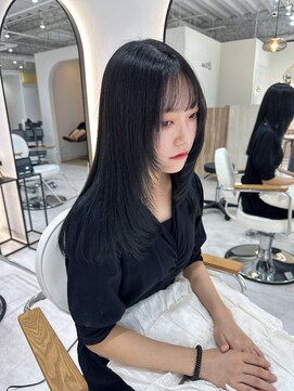 ジーナ 博多筑紫口(Zina) 【KANA】レイヤーカット／韓国ヘア