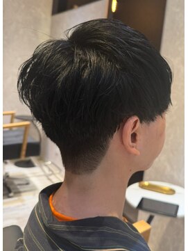 アテーサ 赤羽店(ATTESA) ブルーブラック/メンズカラー/メンズマッシュ/赤羽/赤羽岩淵