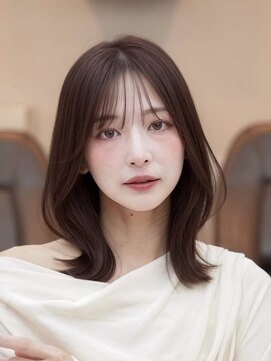 オーラ オモテサンドウ(Aura omotesando) 【Aura】 透明感カラー×大人可愛くびれミディアム