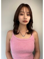 ユアーズヘア 日吉店(youres hair)&nbsp;韓国レイヤー　くびれレイヤー　韓国前髪　小顔