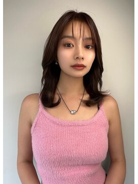 ユアーズヘア 日吉店(youres hair) 韓国レイヤー くびれレイヤー 韓国前髪 小顔