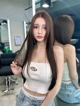 シェノン バイ アランスミシー 表参道(CHAINON by Alan smithee) 表参道/クラゲヘアー/オリーブグレー/小顔/ココアベージュ/渋谷