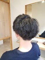 ミリ 国分寺(Mili)&nbsp;刈り上げマッシュ&ノーマルパーマ