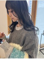 カヴェリ(kaveri)&nbsp;【カヴェリ・志賀】ロング・ブルーブラック・TOKIOTR