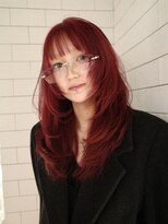 クペウヘイヴン(cope'u HAVEN)&nbsp;原宿/ウルフカット レイヤー デザインカラー ルーツカラー