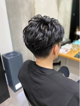 ディーエックス ウエスト(Dxxxx WEST) メンズビジネスパーマスタイル