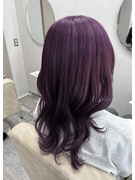 ソア 並木坂(Soa) ラベンダー/透明感カラー/レイヤー/熊本/上通り/並木坂/sae