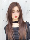 《NYLON.》韓国ハッシュカット×ブラウンベージュ