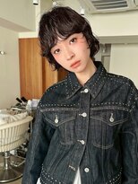 フィルムス 横浜(FILMS) ダークパープル/ボブ/ブリーチなし/オリーブベージュ/横浜
