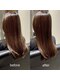 ヘアサロン ピース(hair salon PIECE)の写真/髪をダメージから守りながら、内側の芯からたっぷり栄養補給♪繰り返すほどにサラサラな艶髪に【野々市】