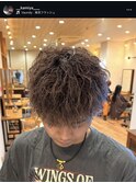 メンズツイストパーマ