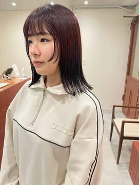 レス 伏見(LESS) [LESS 伏見/丸の内/栄/名古屋]顔まわりレイヤーカット★鳥山