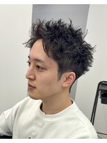 ウィル バイ ブラウン(Vir by Brown) スパイキーショート/ピンパーマ/ダウンバング/藤沢美容院