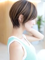 アグ ヘアー ネスト 茨木店(Agu hair nest)&nbsp;大人ショートボブ 20代30代40代ヘア 小顔 大阪クビレ茨木