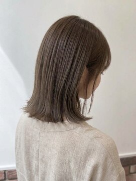 ネオリーブシェリエ 浅草店(Neolive cherie) ベージュ大人ボブ