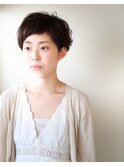 刈り上げのマニッシュショート