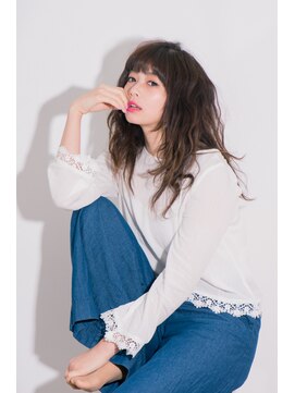 ヘアーアティレ(HAIR attirer) 大人かわいい無造作ウェーブ