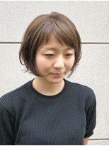 コジック ヘアアンドアイ(Cogic hair & eye)&nbsp;顔周りレイヤー斜めバング前下がりショートニュアンスパーマ